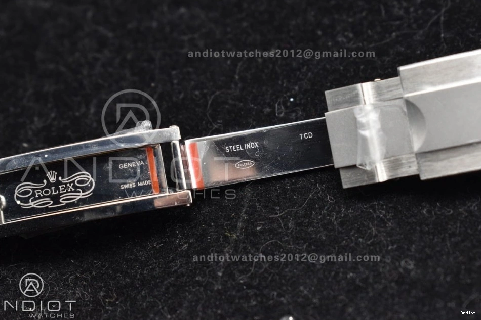 White Daytona A7750 ADGF Dial Best SS Bracelet Black on Edition SS 0311